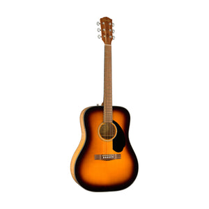 Fender FSR CD-60S Exotic Flame Maple Dreadnought Acoustic Guitar, Sunburst