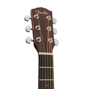 Fender CC-60S Concert Left-Handed Acoustic Guitar, Walnut FB, Natural