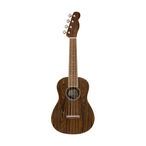 Fender Zuma Exotic Concert Ukulele, Walnut FB, Bocote