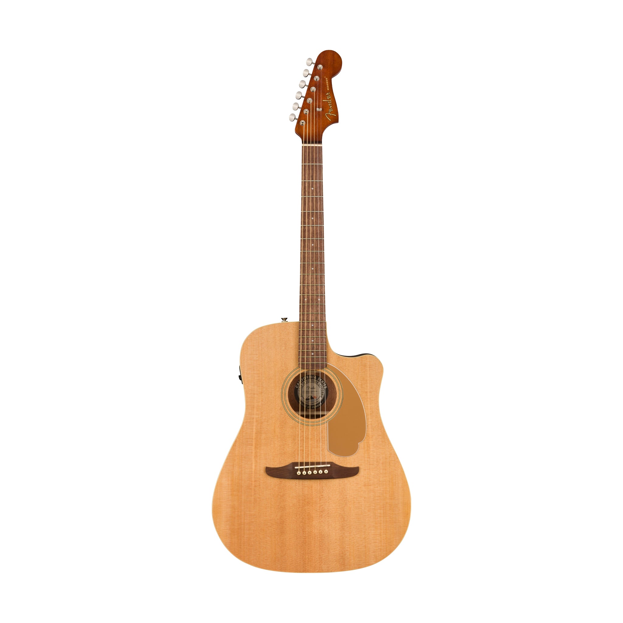 Fender Redondo Player Dreadnought Acoustic Guitar, Walnut FB, Natural