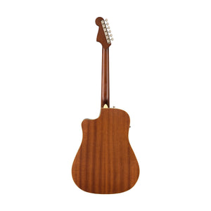 Fender FSR California Redondo Player Acoustic Guitar, Walnut FB, All-Mahogany