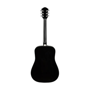 Fender FA-125 Dreadnought Acoustic Guitar w/Gig Bag, Walnut FB, Black