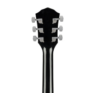 Fender FA-125 Dreadnought Acoustic Guitar w/Gig Bag, Walnut FB, Black