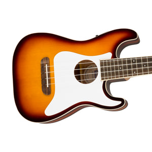 Fender Fullerton Stratocaster Ukulele, Walnut FB, Sunburst