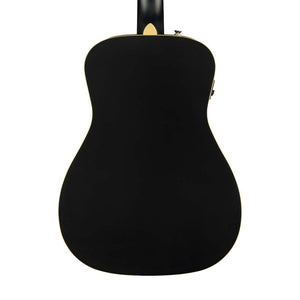 Fender Joe Strummer Campfire Acoustic Guitar, Walnut FB, Matte Black