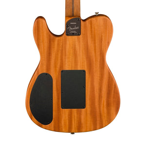 Fender FSR American Acoustasonic Telecaster Acoustic Guitar w/bag, Ebony FB, Blue Paisley