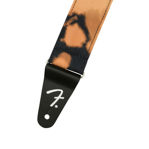 Fender Tie Dye Acid Wash Guitar Strap, Black