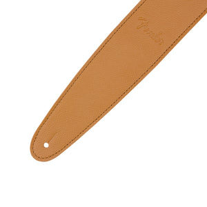 Fender 2.5 inch Limited Edition Leather Guitar Strap, Laurel Tan
