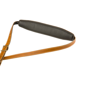 Fender Mustang Saddle Guitar Strap, Butterscotch