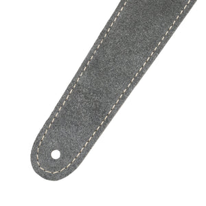 Fender 2inch Reversible Suede Guitar Strap, Gray/Tan
