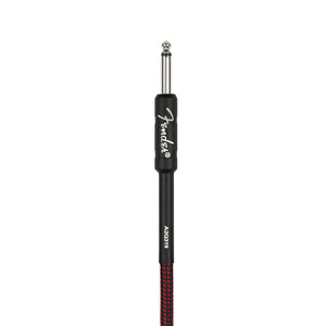 Fender Professional Coil Guitar Cable, Red Tweed, 30ft