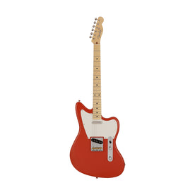 Fender Japan Offset Telecaster Electric Guitar, Maple FB, Fiesta Red