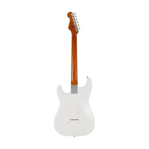 Fender Japan Traditional II 60s Stratocaster Electric Guitar, Roasted Maple Neck / RW FB, Olympic White