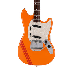 Fender Japan Traditional II 60s Mustang Electric Guitar, RW FB, Competition Orange