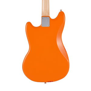 Fender Japan Traditional II 60s Mustang Electric Guitar, RW FB, Competition Orange