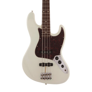 Fender Japan Heritage 60s Jazz Bass Guitar, RW FB, Olympic White