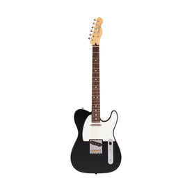Fender Japan Hybrid II Telecaster Electric Guitar, RW FB, Black