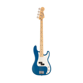 Fender Japan Hybrid II Precision Bass Guitar, Maple FB, Forest Blue
