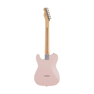 Fender Japan Junior Collection Telecaster Electric Guitar, Maple FB, Satin Shell Pink