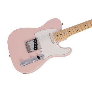 Fender Japan Junior Collection Telecaster Electric Guitar, Maple FB, Satin Shell Pink