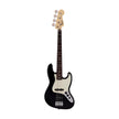 Fender Japan Junior Collection Jazz Bass Guitar, RW FB, Black