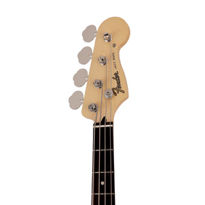 Fender Japan Junior Collection Jazz Bass Guitar, RW FB, Black