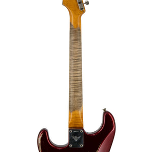 Fender Custom Shop Ltd Ed Andy Hicks Masterbuilt 1962 Stratocaster Relic Guitar, Poison Apple Red