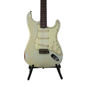 Fender Custom Shop Ltd Ed 1963 Stratocaster Relic Electric Guitar, Super Faded Sonic Blue