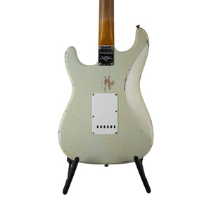 Fender Custom Shop Ltd Ed 1963 Stratocaster Relic Electric Guitar, Super Faded Sonic Blue