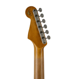 Fender Custom Shop Ltd Ed 1963 Stratocaster Relic Electric Guitar, Super Faded Sonic Blue