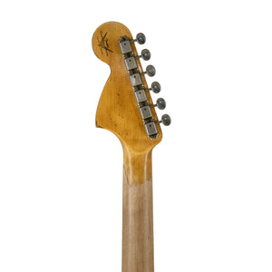 Fender Custom Shop Limited Edition 1967 HSS Heavy Relic Stratocaster Guitar, Aged Shoreline Gold
