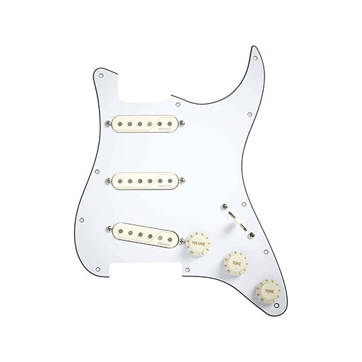 Fishman Fluence Single Width Stratocaster Pickup Set, White
