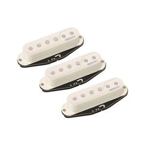 Fishman Fluence Single Width Stratocaster Pickup Set, White