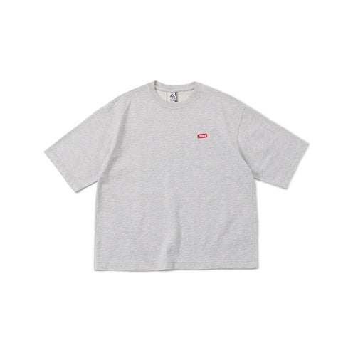 Chums Keystone Oversize Half Sleeve Crew Top Mens T-shirt, H/Gray