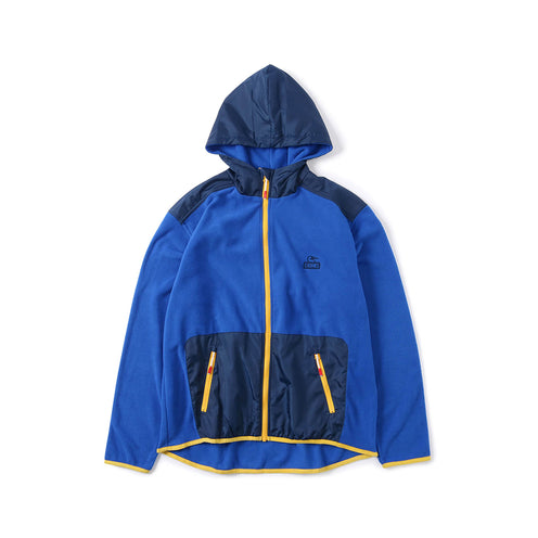Chums Light Fleece Full Zip Parka, Blue