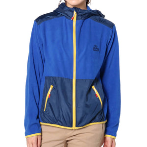 Chums Light Fleece Full Zip Parka, Blue