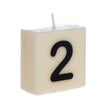 Boxer Numbered Candle - 2