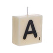 Boxer Letter Candle - A