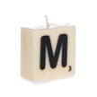 Boxer Letter Candle - M