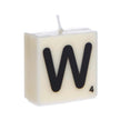Boxer Letter Candle - W