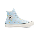 Converse Chuck 70 Floral Print Hi Sneaker, Chambray Blue/Egret/Black