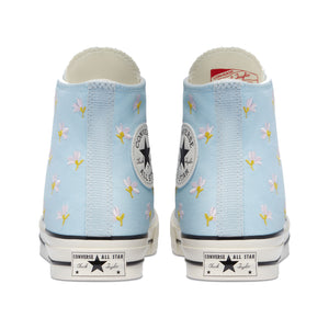 Converse Chuck 70 Floral Print Hi Sneaker, Chambray Blue/Egret/Black