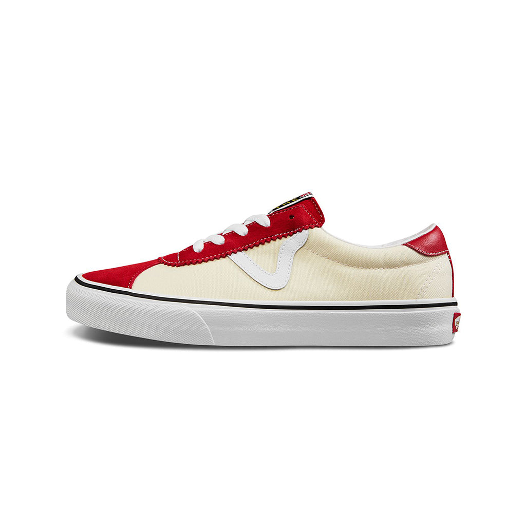 Vans UA Vans Sport Sneaker, Racing Red/Classic White