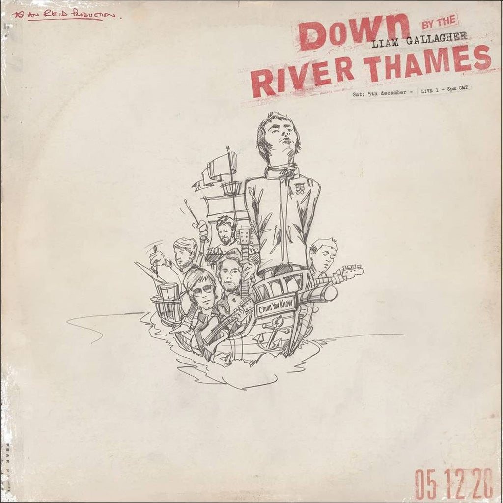 Down by the River Thames (2LP Orange Vinyl) - Liam Gallagher (Vinyl) (AE)