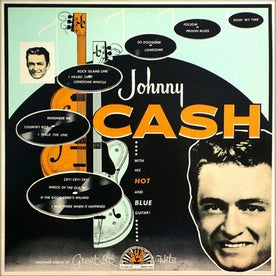 With His Hot & Blue Guitar (2022 Color Vinyl Reissue) - Johnny Cash (Vinyl) (AE)