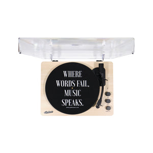 Gadhouse Dean Turntable Stereo System, Soft Sand