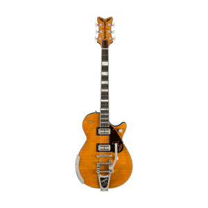 Gretsch G6134TFM-NH Nigel Hendroff Signature Penguin Electric Guitar, Amber Flame