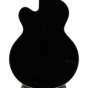 Gretsch G6120T-BSNSH Brian Setzer Signature Nashville Hollowbody w/Bigsby Electric Guitar, Ebony FB, Black Lacquer
