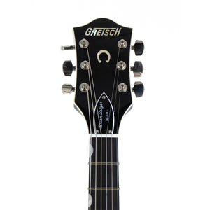 Gretsch G6120T-BSNSH Brian Setzer Signature Nashville Hollowbody w/Bigsby Electric Guitar, Ebony FB, Black Lacquer