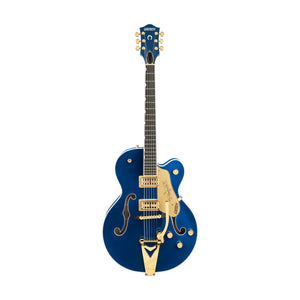 Gretsch G6120TG Players Edition Nashville Hollowbody Electric Guitar w/Bigsby, Azure Metallic